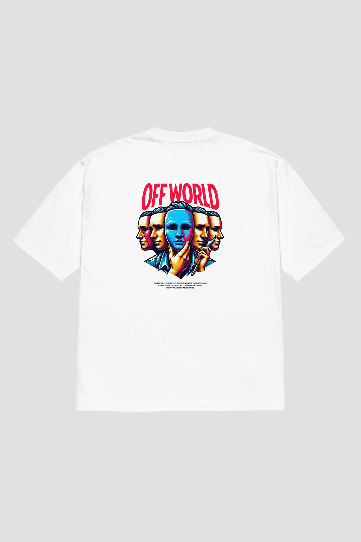 Off-World Masked oversized Tee